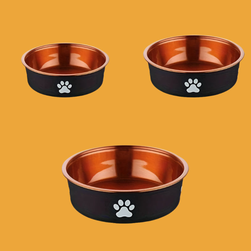 Anti-Slip Stainless Steel Dog Bowl